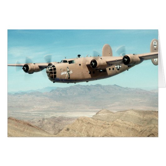 B-24 Liberator Cards (Front Horizontal)