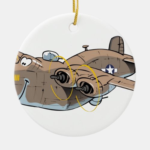 B_24 Liberator Ceramic Ornament