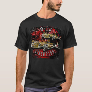B-24 Liberator Heavy Bomber Aircraft T-Shirt