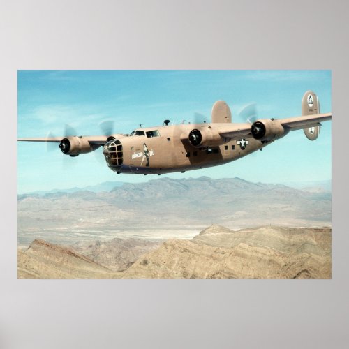 B_24 Liberator Poster