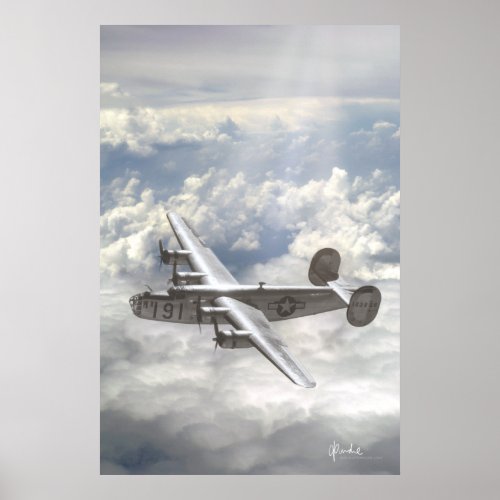 B_24 Liberator Poster