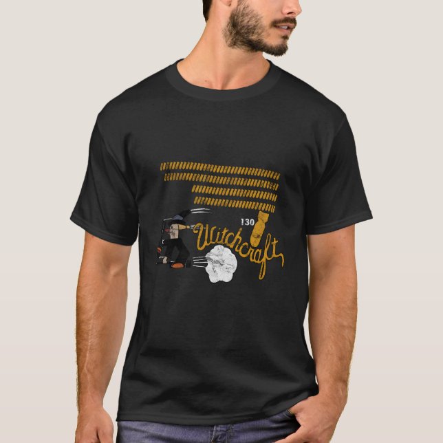 B-24 Liberator Witchcraft Ww2 Bomber Nose T-Shirt (Front)