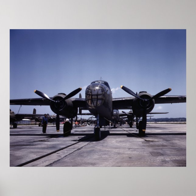 B-25 Bombers Poster (Front)