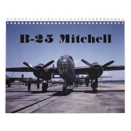 B_25 Mitchell Calendar