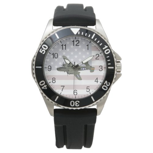 B_25 Mitchell WW2 Medium Bomber Watch