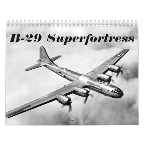 B_29 Superfortress Calendar