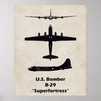 B-29 Superfortress Poster