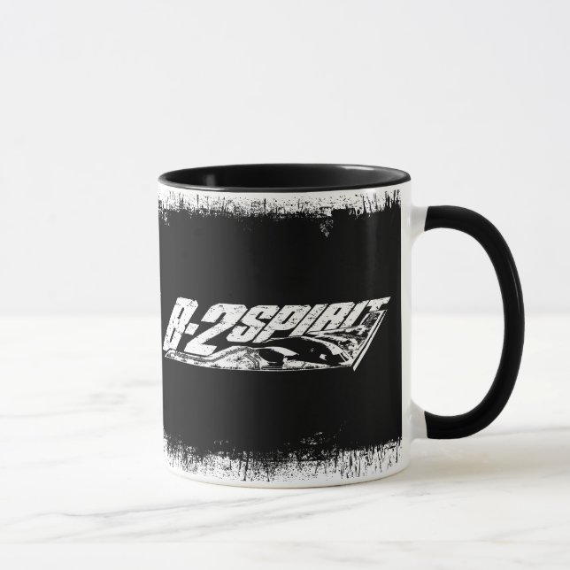 B-2 Spirit 11 oz Ringer Mug (Right)