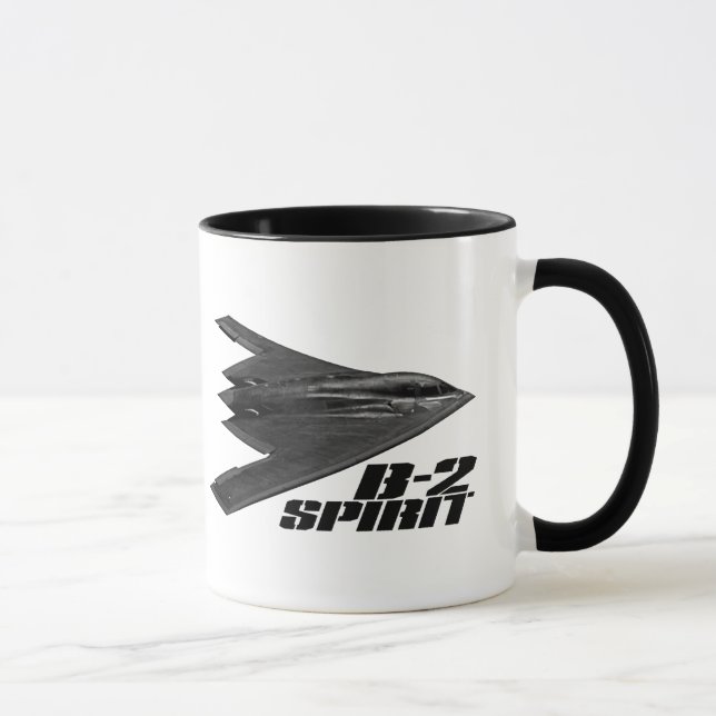 B-2 Spirit 11 oz Ringer Mug (Right)