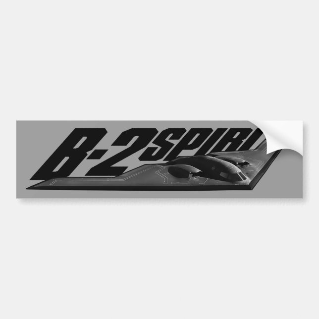 B-2 Spirit Bumper Sticker (Front)