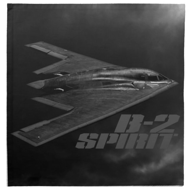 B-2 Spirit Cloth Napkins (set of 4) dinner 20" x (Front)