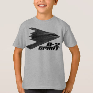 B-2 Spirit Kids' Basic Hanes Tagless ComfortSoft速 T-Shirt