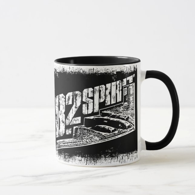 B-2 Spirit Ringer Coffee Mug (Right)