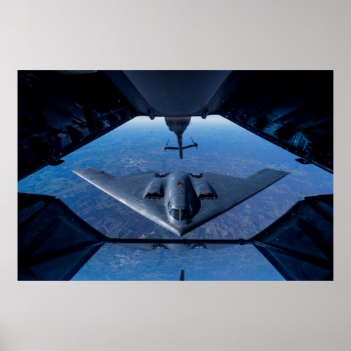 B_2 Spirit Stealth Bomber _ US Air Force Poster