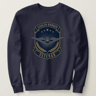 B-2 Spirit Stealth Bomber Veteran Emblem Sweatshirt