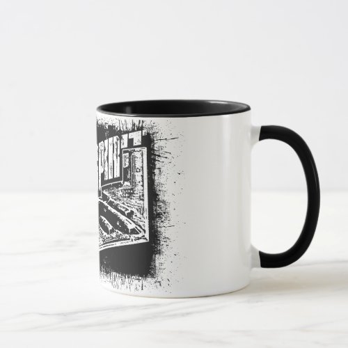 B_2 Spirit Templates BK Ringer Coffee Mug