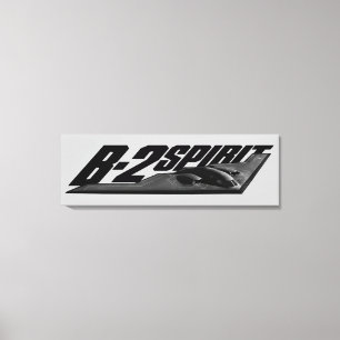 B-2 Spirit Wrapped Canvas Print