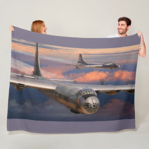 B-36 PEACEMAKER FLEECE BLANKET