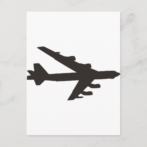 B_52 Bomber Postcard