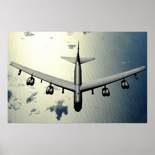 B-52 Stratofortress Aircraft Poster (Front)