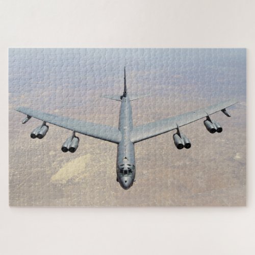 B_52 Stratofortress Barksdale AFB Over Texas Jigsaw Puzzle