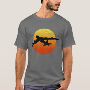 B-52 Stratofortress Silhouette Sunset Bomber B52 T-Shirt