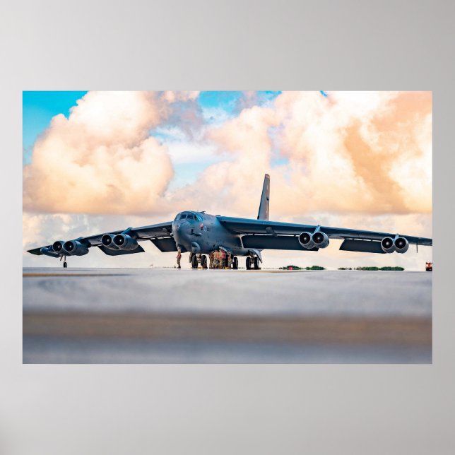 B-52 Stratofortress Twilight Poster (Front)
