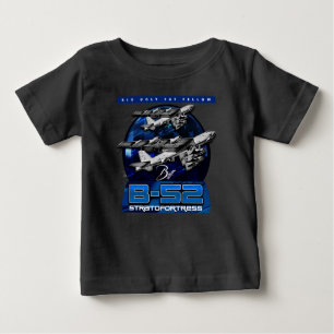 B-52 Stratofortress U.S. long-range heavy bomber Baby T-Shirt