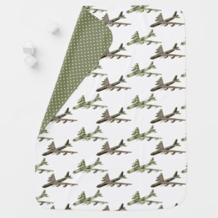 B-52 Stratofortress USAF Baby Blanket