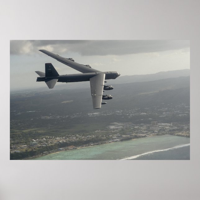B-52H Stratofortress Aircraft Poster (Front)