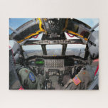 B-52H STRATOFORTRESS COCKPIT (16x20 INCH) Jigsaw Puzzle<br><div class="desc">The B-52 Stratofortress is an American long-range, subsonic, jet-powered strategic bomber. The B-52 has been operated by the United States Air Force since the 1950s. The bomber is capable of carrying up to 70, 000 pounds (32, 000 kg) of weapons, and has a typical combat range of more than 8,...</div>