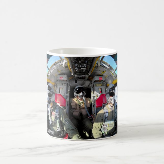 B-52H STRATOFORTRESS COCKPIT COFFEE MUG (Center)