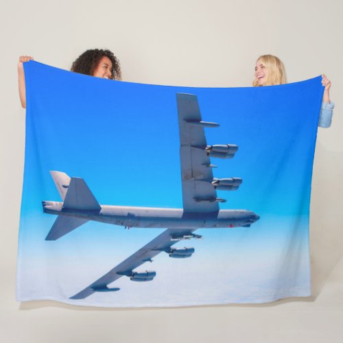 B_52H STRATOFORTRESS COCKPIT FLEECE BLANKET