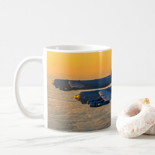 B-52H STRATOFORTRESS COFFEE MUG (With Donut)