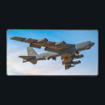 B-52H STRATOFORTRESS DESK MAT<br><div class="desc">The B-52 Stratofortress is an American long-range, subsonic, jet-powered strategic bomber. The B-52 has been operated by the United States Air Force since the 1950s. The bomber is capable of carrying up to 70, 000 pounds (32, 000 kg) of weapons, and has a typical combat range of more than 8,...</div>