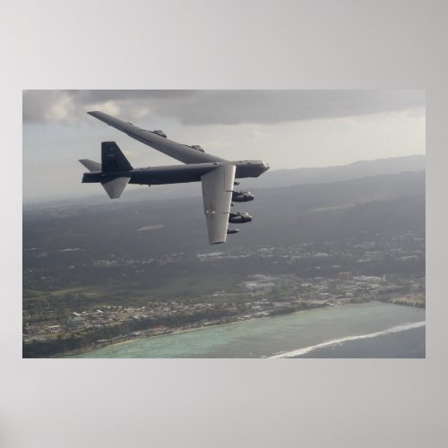 B_52H Stratofortress Poster