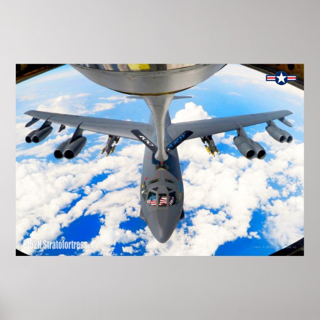 B-52H STRATOFORTRESS POSTER (Front)