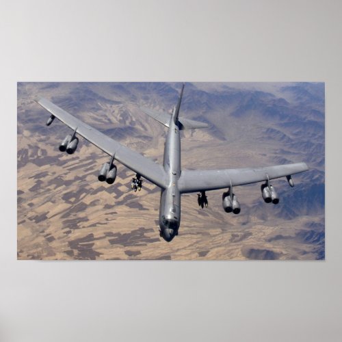 B_52H Stratofortress Poster