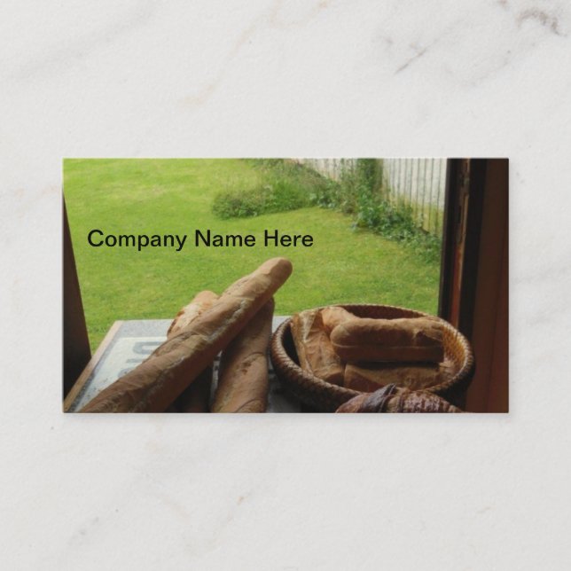 B&B Bread Business Card (Front)