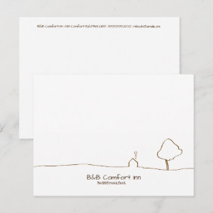 B&B Comfort Inn Postcard