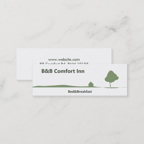 BB Comfort InnMini Business Card