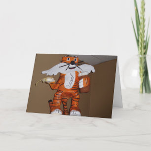 "B&B Pizza Tiger" Thank You Card