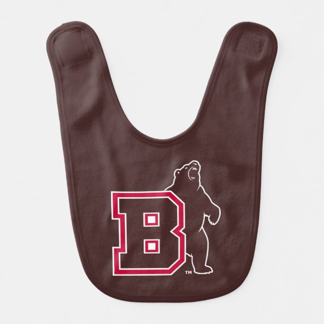 B & Bear Baby Bib (Front)