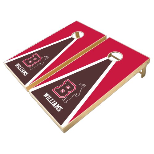 B  Bear Cornhole Set