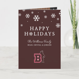 B & Bear Holiday Card