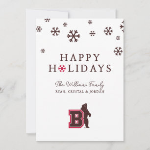 B & Bear Holiday Card