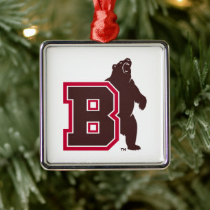 B & Bear Metal Ornament