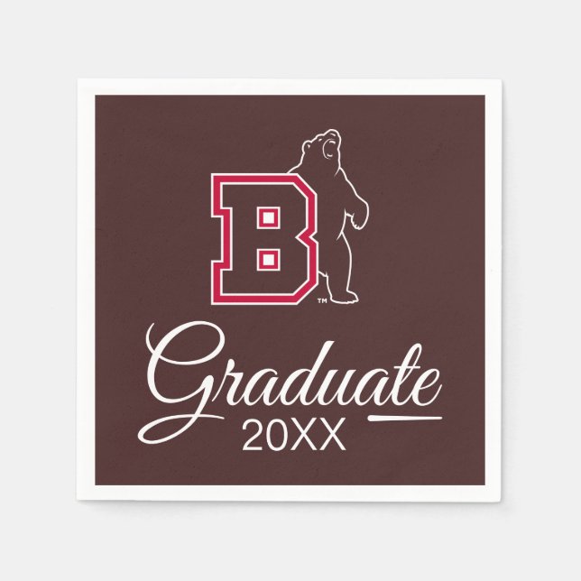 B & Bear Napkins (Front)