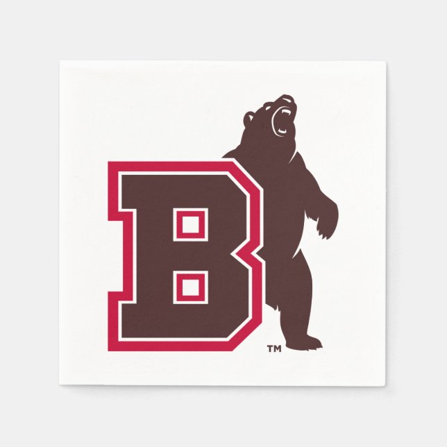 B & Bear Napkins (Front)