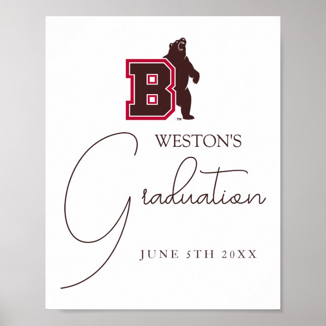 B & Bear Poster (Front)